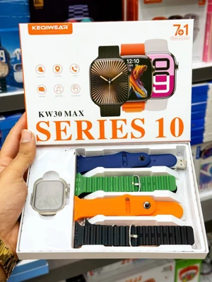ساعت هوشمند طرح اپل واچ | ۷ بند | kw30 max | کیفیت عالی
