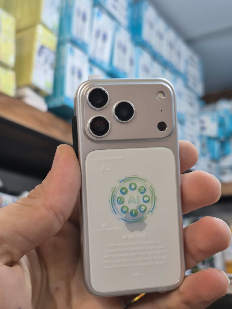 گوشی مینی سروو i17 Pro Max Mini | حافظه 32 رم 4 گیگابایت | رجیستر شده همتا | ۵ رنگبندی ، مشکی ، ابی ، سیلور ، ابی ، نارنجی