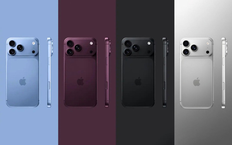 گوشی موبایل ایفون طرح اپل iphone 18 pro max | حافظه ۲۵۶ رم 12 گیگابایت | رنگبندی ،مشکی ، ابی ، زرشکی