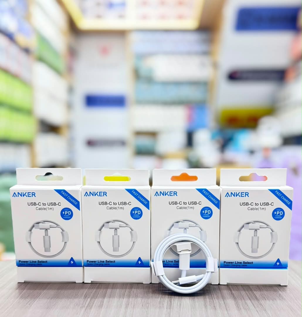 کابل شارژ اپل | c to c | anker | کیفیت عالی | کابل شارژ ایفون