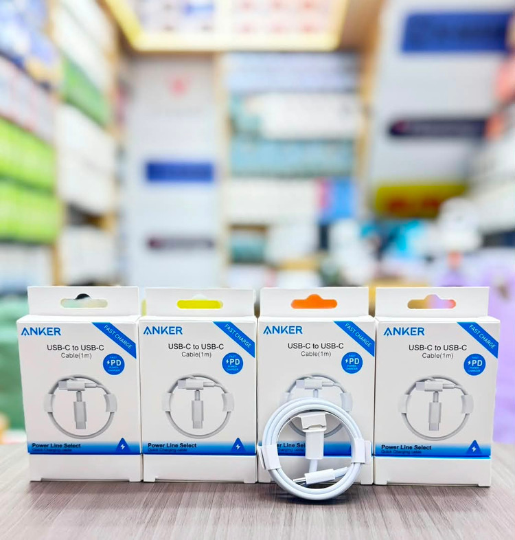 کابل شارژ اپل | c to c | anker | کیفیت عالی | کابل شارژ ایفون