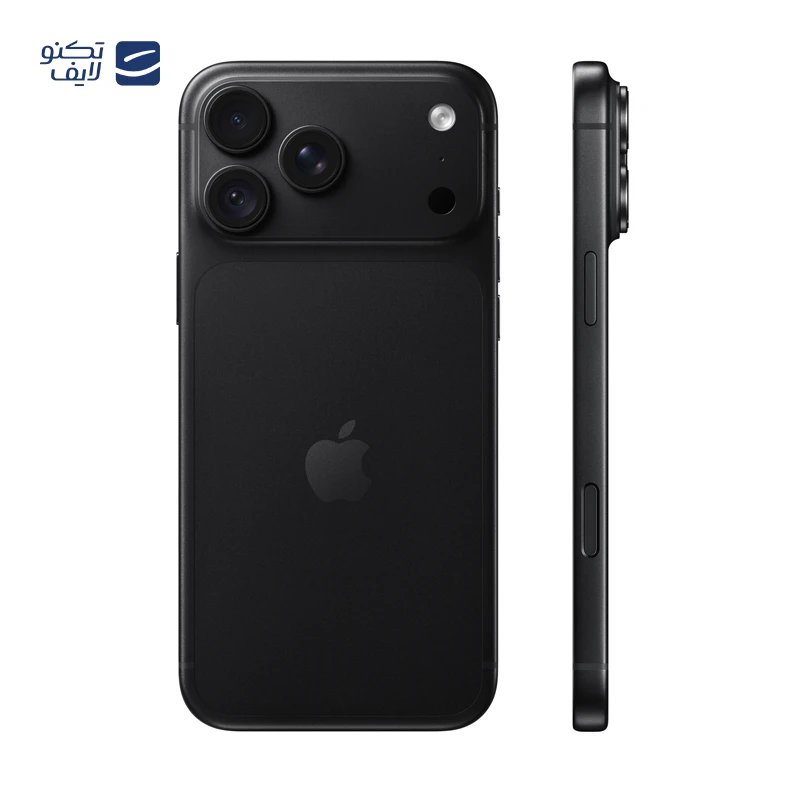 گوشی ایفون طرح اپل iphone  ۱۸  pro max | حافظه ۲۵۶  رام ۱۲ گیگابایت رجیستر شده بهمراه کد فعال سازی رنگبندی مشکی