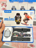 ساعت هوشمند پسرانه مردانه | پک هدیه | ۳ بند | Wisme x67mini | مشکی